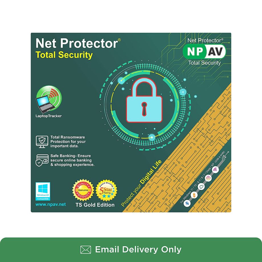 Net Protector NPAV Net Protector Total Security 2023 - 1 PC - 1 Year